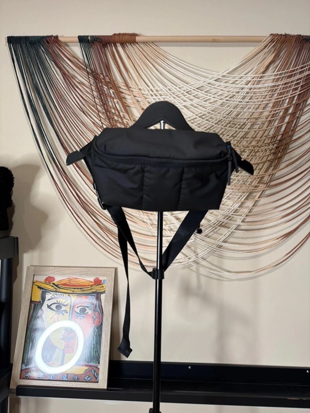 Calpak black fanny pack Crossbody EUC  Luka belt bag